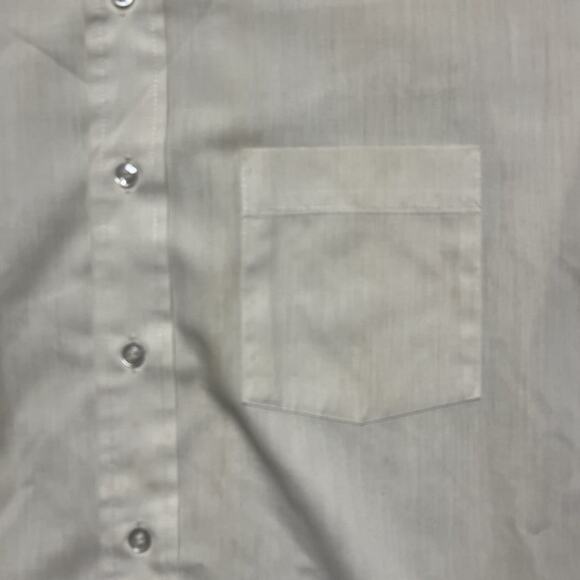 Vintage 60s Arrow Burma Yellow Short Sleeve Shirt - Picture 2 of 3